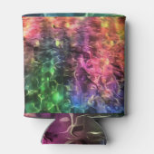 Het einde van de Abstracte kunst van de regenboogs Blikjeskoeler (Achterkant)