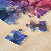 Het einde van de Abstracte kunst van de regenboogs Legpuzzel (Zijkant)