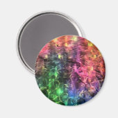 Het einde van de Abstracte kunst van de regenboogs Magneet (Voorkant / Achterkant)