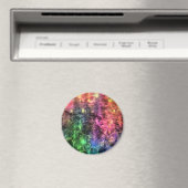 Het einde van de Abstracte kunst van de regenboogs Magneet (Insitu (Vaatwasser))