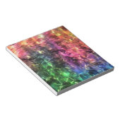 Het einde van de Abstracte kunst van de regenboogs Notitieblok (Schuin)