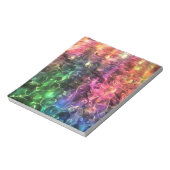 Het einde van de Abstracte kunst van de regenboogs Notitieblok (Linkerzijde)