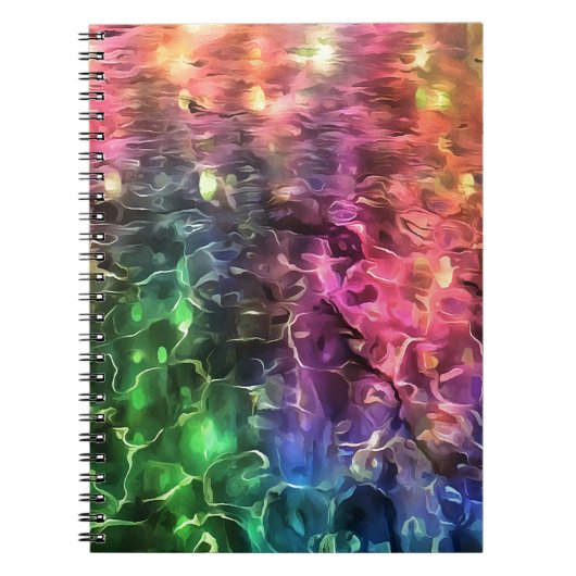 Het einde van de Abstracte kunst van de regenboogs Notitieboek (Voorkant)