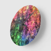 Het einde van de Abstracte kunst van de regenboogs Ronde Klok (Hoek)