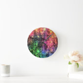 Het einde van de Abstracte kunst van de regenboogs Ronde Klok (Huis)