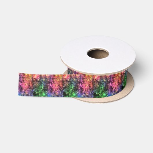 Het einde van de Abstracte kunst van de regenboogs Satijnen Lint (Spoel)