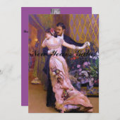 Het einde van de Ball Dancers Kaart (Voorkant / Achterkant)