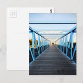 Het einde van de brug briefkaart (Voorkant / Achterkant)