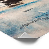 Het einde van de dag, Adirondacks door Winslow Hom Poster (Hoek)