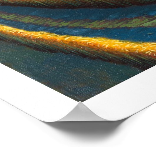 Het einde van de dag op Naxos Poster (Hoek)