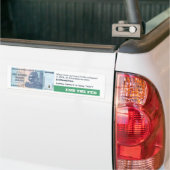 Het einde van de Fed - Zimbabwaanse munteenheid Bumpersticker (Op Truck)