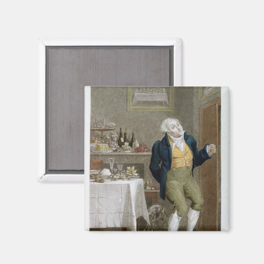 Het einde van de gastronomen magneet (Voorkant / Achterkant)