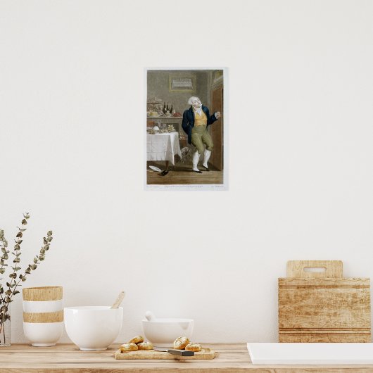 Het einde van de gastronomen poster (Keuken)