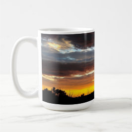 Het einde van de Mok van de treinkoffie