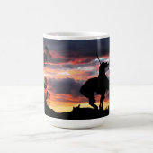 Het einde van de Mok van de treinkoffie (Center)