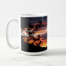 Het einde van de Mok van de treinkoffie