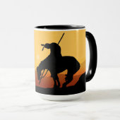 Het einde van de Mok van de treinkoffie (Voorkant rechts)