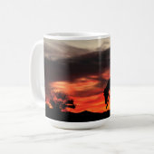 Het einde van de Mok van de treinkoffie (Voorkant links)