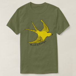 Het einde van de Paralyse Yellow Bird T-Shirt