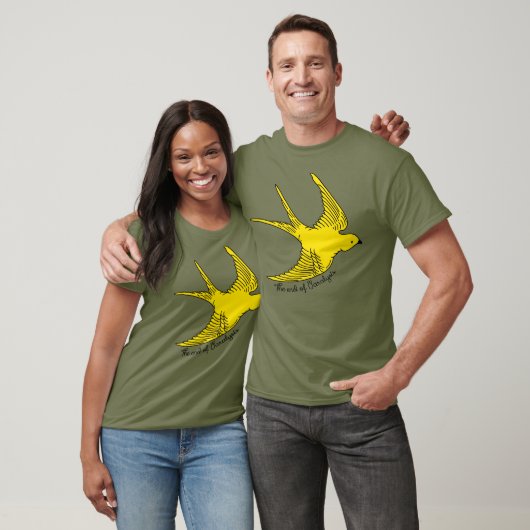 Het einde van de Paralyse Yellow Bird T-Shirt (Unisex)