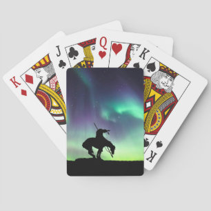 Het einde van de Silhouette-speelkaarten van het s Pokerkaarten