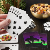 Het einde van de Silhouette-speelkaarten van het s Pokerkaarten (Insitu)