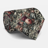 Het einde van de sluimer - Gotisch Victoriaans Stropdas (Opgerold)