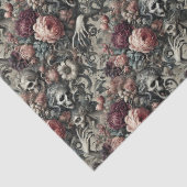 Het einde van de sluimer - Gotisch Victoriaans Tissuepapier (Detail)