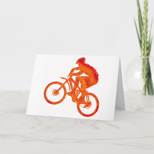 Het Einde van de Sprong van de fiets Kaart (Voorkant)