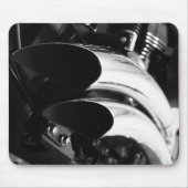 Het einde van de staart - Mousepad Muismat (Voorkant)