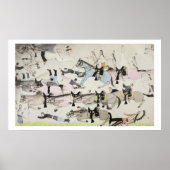 Het einde van de strijd (inkt op papier) poster (Voorkant)