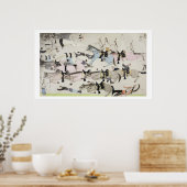 Het einde van de strijd (inkt op papier) poster (Keuken)