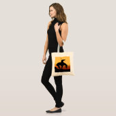 Het einde van de Trail Canvas tas (Voorkant (model))