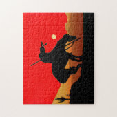 Het einde van de Trail Jigzaag Puzzle Legpuzzel (Verticaal)