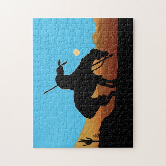 Het einde van de Trail Jigzaag Puzzle Legpuzzel (Verticaal)