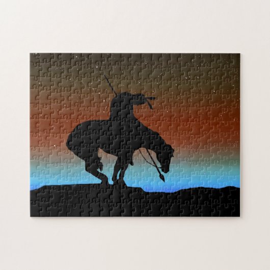 Het einde van de Trail Jigzaag Puzzle Legpuzzel (Horizontaal)