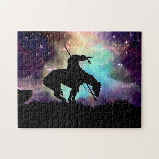 Het einde van de Trail Jigzaag Puzzle Legpuzzel (Horizontaal)