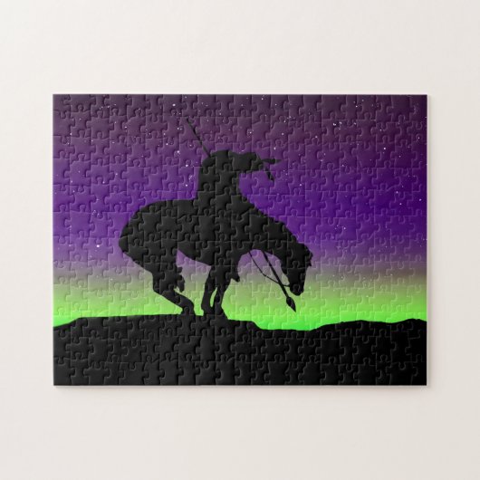 Het einde van de Trail Jigzaag Puzzle Legpuzzel (Horizontaal)