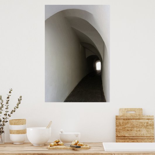 Het einde van de tunnel poster (Keuken)