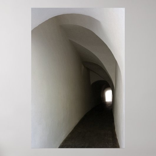 Het einde van de tunnel poster (Voorkant)