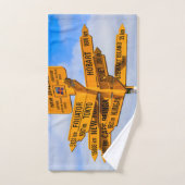 Het einde van de weg bad handdoek (Handdoek)