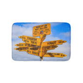 Het einde van de weg badmat (Voorkant)