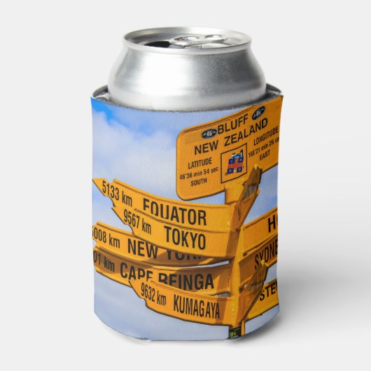 Het einde van de weg blikjeskoeler (Blikje Voorkant)