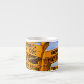 Het einde van de weg espresso kop (Voorkant)