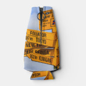 Het einde van de weg flesjeskoeler (Achterkant)