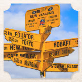 Het einde van de weg kartonnen onderzetters (Voorkant)