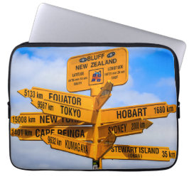 Het einde van de weg laptop sleeve