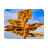Het einde van de weg magneet (Horizontaal)
