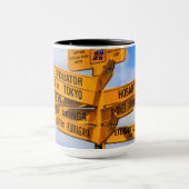 Het einde van de weg mok (Midden)