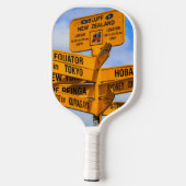 Het einde van de weg pickleball paddle (Achterkant)